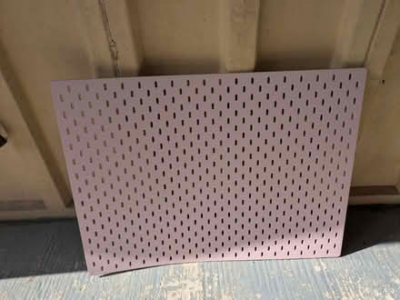 Photo of free IKEA Skadis Pink and Beige version (Kidsgrove ST74) #1