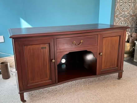 Photo of free Mahogany TV / media unit (Docklow HR6) #1