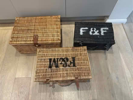 Photo of free 3 wicker hampers (Loughton IG10) #2