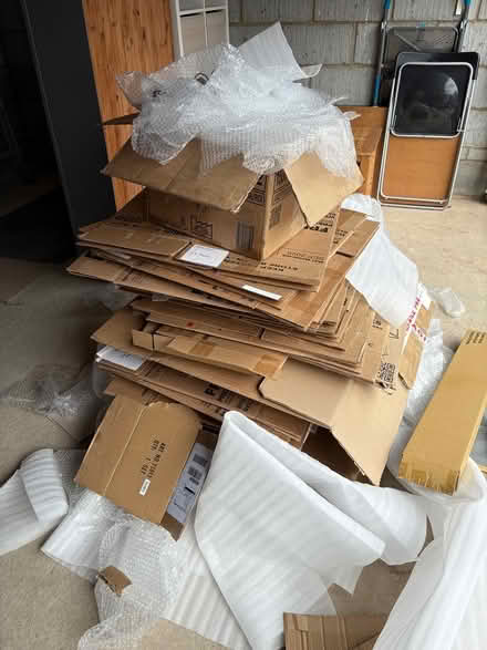 Photo of free Moving Boxes and Bubble Wrap (Dh9 9bs) #1