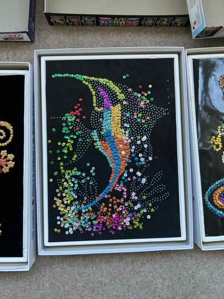 Photo of free Sequin Art sets x5 - used (CR2) #2