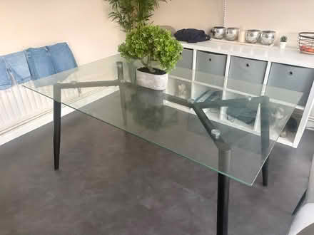 Photo of free Glass table (Crowthorne) #1