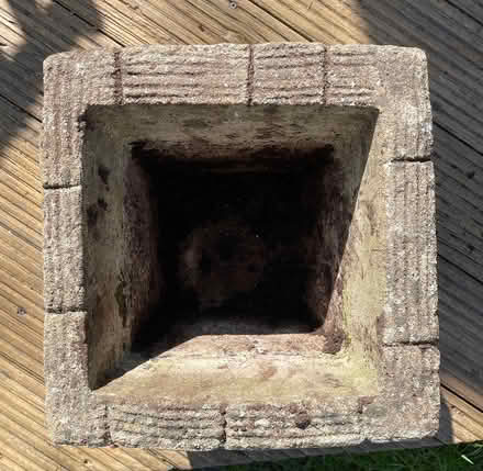 Photo of free Square concrete plant pot (OX4, church cowley) #2