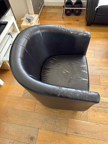 Photo of free Leather armchair (NW2) #2
