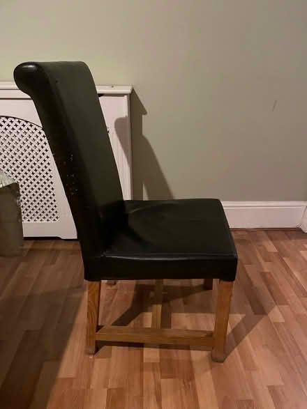 Photo of free Black dining chairs (Streatham SW16) #2