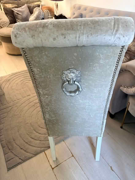 Photo of free 3 knocker back grey chairs (Bracknell’s RG42) #2