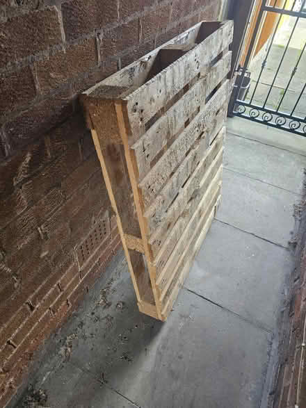 Photo of free Plain wooden pallet (Wirral) #1