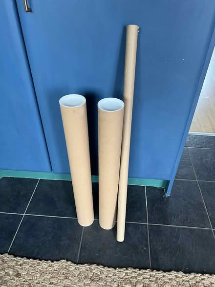 Photo of free Long cardboard tubes (Bromsgrove B61) #1