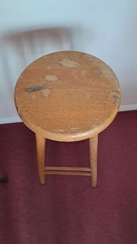 Photo of free Wooden stool (Wokingham RG40) #2