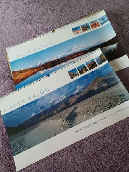 Photo of free Colin Prior calendars x 2 (East Kilbride G74) #1