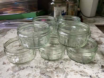 Photo of free Glass jars with Leeds and worn sunglasses for craft project (Woking GU22) #3
