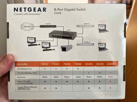 Photo of free Netgear 8 port gigabit switch (Chislehurst) #2