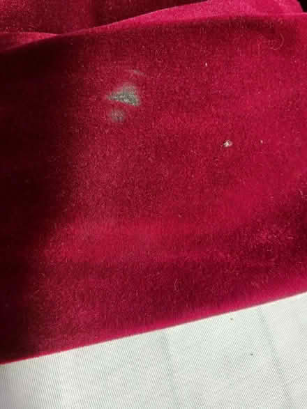 Photo of free Red velvet curtains (Rainham ME8) #2