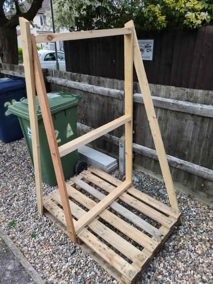 Photo of free Tall wooden pallet (CB1) #1