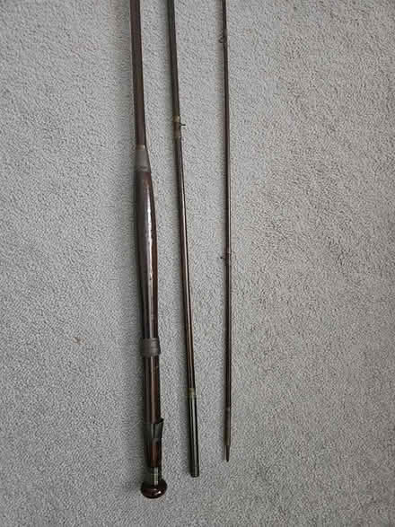 Photo of free Vintage 2 Piece Greenheart Fly Rod (Hest Bank.) #2
