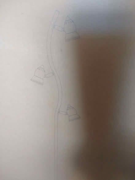 Photo of free 3 spot floor lamp (Brinscall PR6) #2
