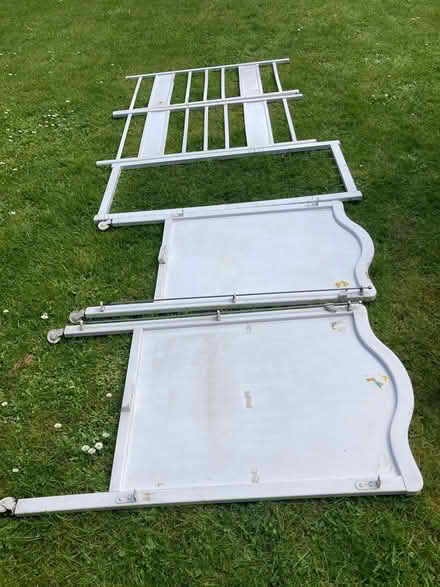 Photo of free Child’s Wooden Cot (old but sound) (Brightwell OX10) #1