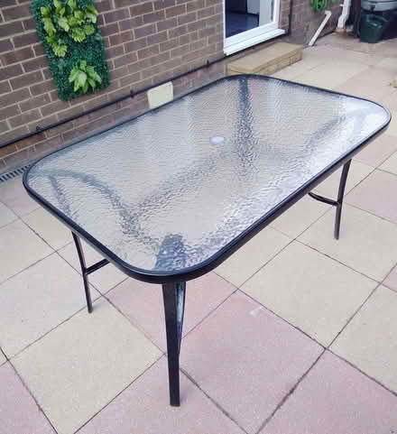 Photo of free Garden table (Whitelea NE23) #1