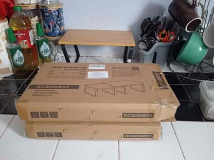 Photo of free 4 kitchen counter shelves (Kingsholm GL1) #1