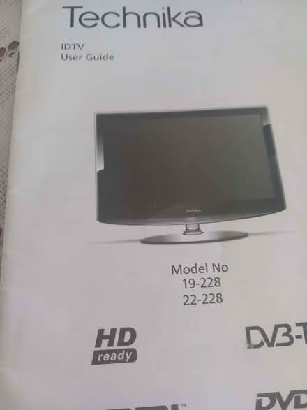 Photo of free Technika 22inch Television /DVD (Belvidere SY2) #3