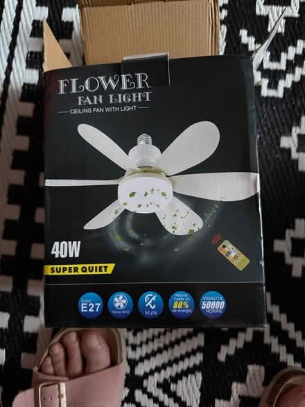 Photo of free Fan light (Long ditton) #1