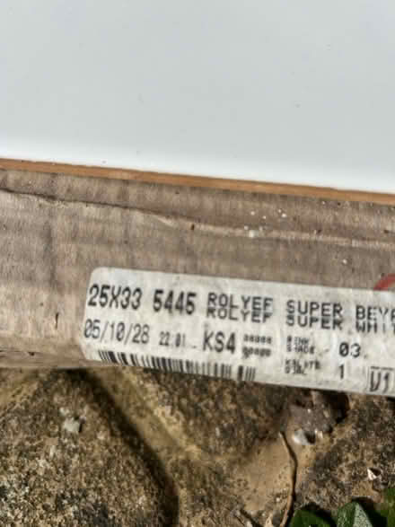 Photo of free White ceramic tiles (DE21) #2