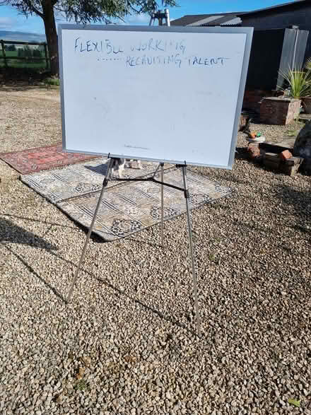 Photo of free Whiteboard and easel in case (Rochford WR15) #1