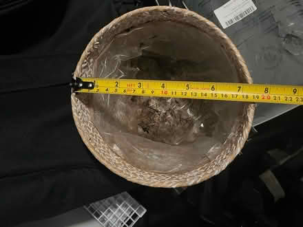 Photo of free Plant pot cover (wicker pattern) (King’s Hedges CB4) #3