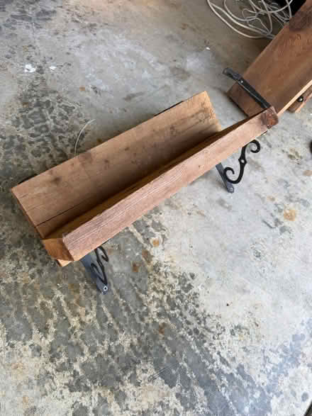 Photo of free 4 Roughson Cedar Shelves (Tacoma) #3