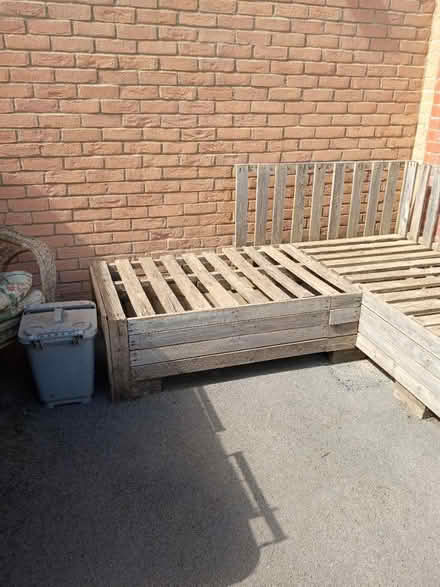 Photo of free Wooden pallets (Towcester NN12) #2