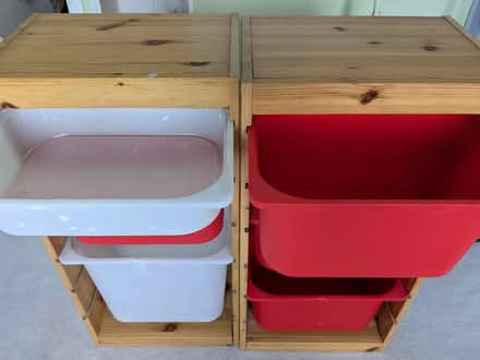 Photo of free IKEA wooden storage unit (Sands End SW6) #2