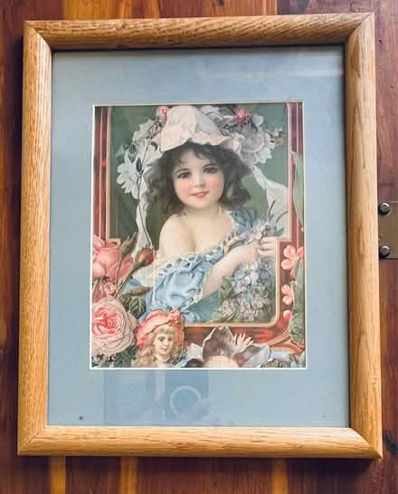 Photo of free Framed Vintage Artwork (Redwood City) #1