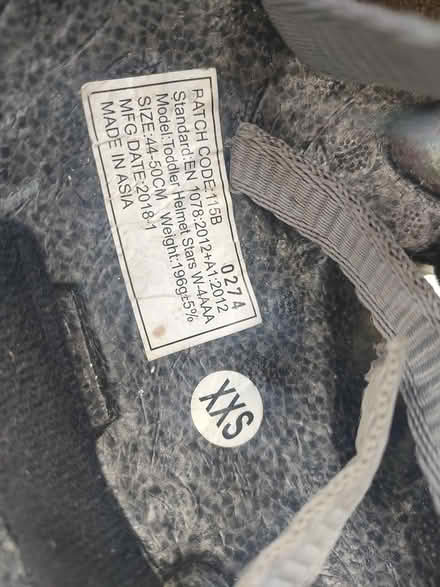 Photo of free 44-50cm toddler helmet (Millhouse S7) #1