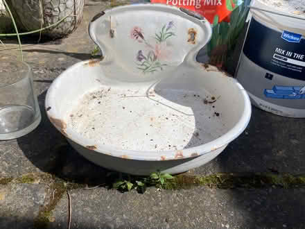 Photo of free Vintage metal bowl (Levenshulme) #2