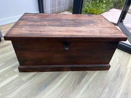 Photo of free Old blanket chest - needs new lid hinges (Twerton BA1) #1