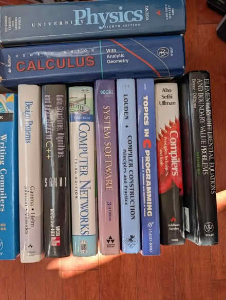 Photo of free STEM textbooks ca. late 1990s (Ashburn Farm) #3