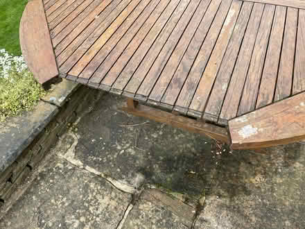 Photo of free Teak garden table & 6 chairs (Jennyfield HG1) #4