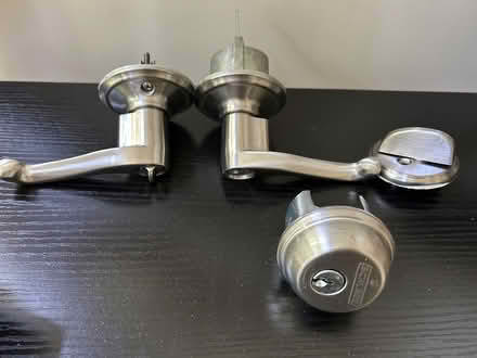 Photo of free front door deadbolt + handle (Odenton, Piney Orchard) #1