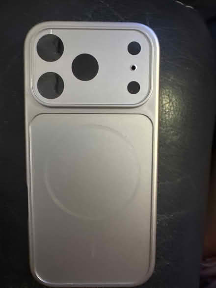 Photo of free Silver iPhone 17 Pro Phone Case (Clason Point Bronx NY) #1