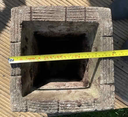 Photo of free Square concrete plant pot (OX4, church cowley) #3