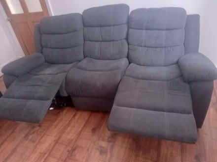 Photo of free Fabric Recliner sofa set 3&2 (Nutgrove WA9) #4