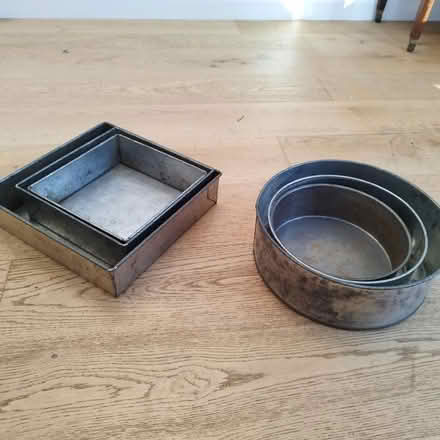 Photo of free Large cake tin sets (Hurst Golf Course RG41) #1