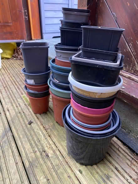 Photo of free Job lot of plant pots various sizes (Kendal LA9) #1