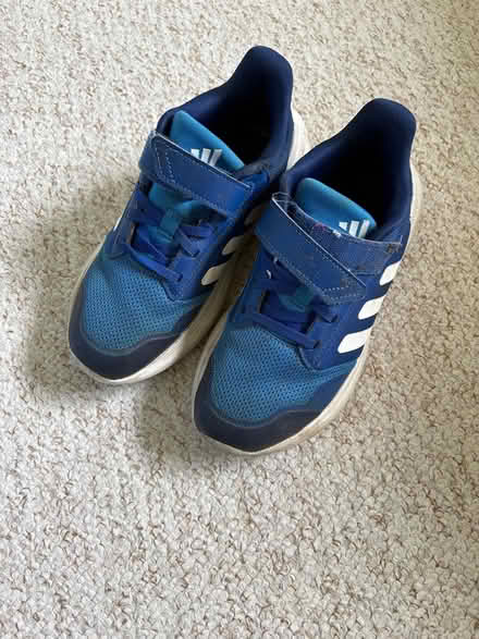 Photo of free Adidas trainers size 2 (Frome Stonebridge area) #1