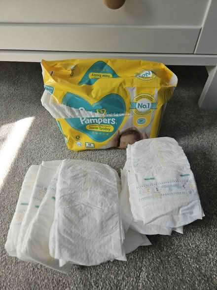 Photo of free 30x size 0 nappies (York YO10) #1