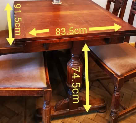 Photo of free Solid Wood Extendable Table Chairs (Coventry by Burton Green CV4) #4