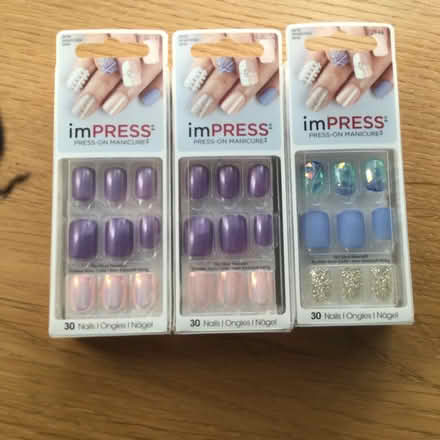 Photo of free Three packs of press-on nails. (Pokesdown BH5) #1