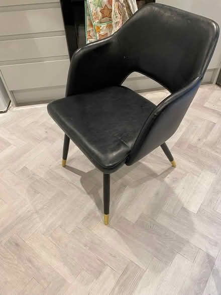 Photo of free 2 black chairs (Ravenscourt Park W6) #1