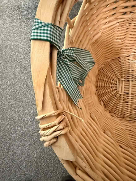 Photo of free Two wicker laundry baskets (Sonning Common RG4) #3