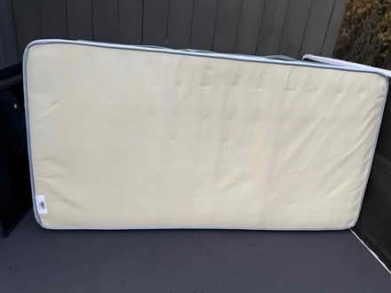 Photo of free Twin size mattress, and box springs (1075 Valencia Avenue) #1